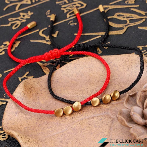 TCC™ Tibetan Copper 10 Bead Couple Pair Love Mantras Bracelet